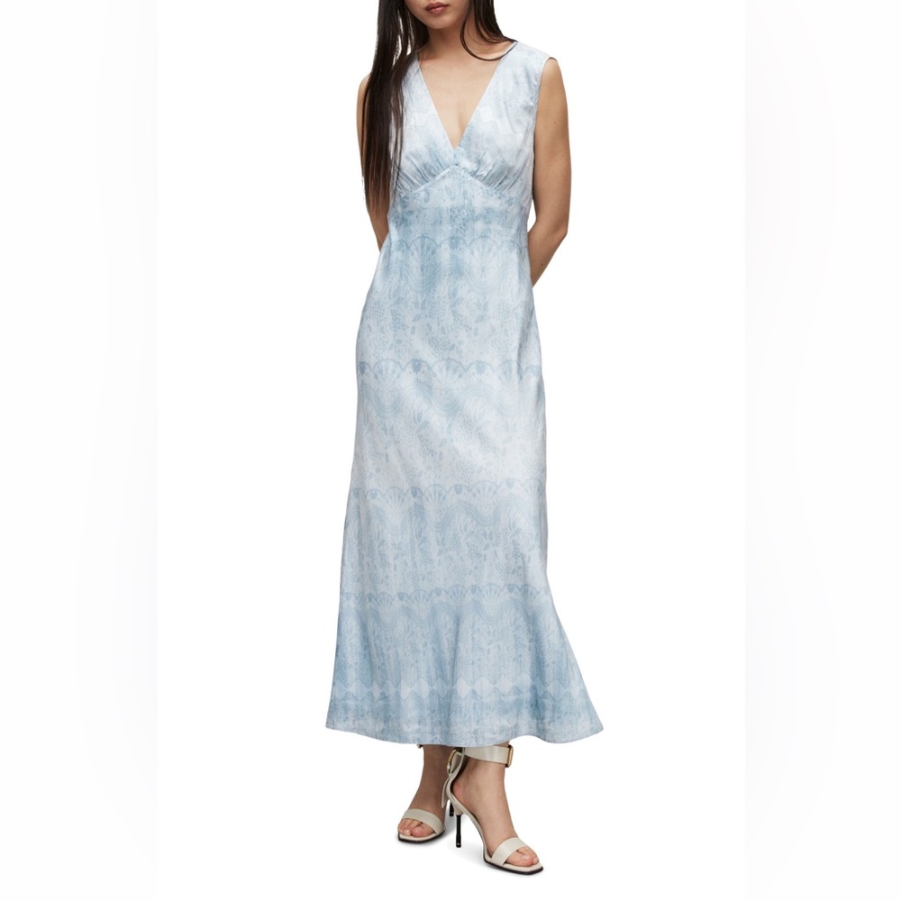 AllSaints - Karlina Estrella Jacquard Print Dress
